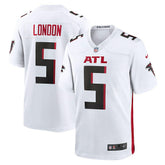Drake London Atlanta Falcons Away Game Player Jersey - White Jerseys