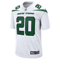 Breece Hall New York Jets Away Game Player Jersey - White Jerseys