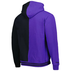 Phoenix Suns Hardwood Classics Split Pullover Hoodie Purple/Black - Mitchell & Ness