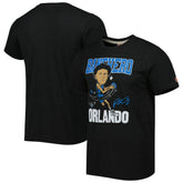 Paolo Banchero Orlando Magic Homage Caricature Tri-Blend T-Shirt Charcoal