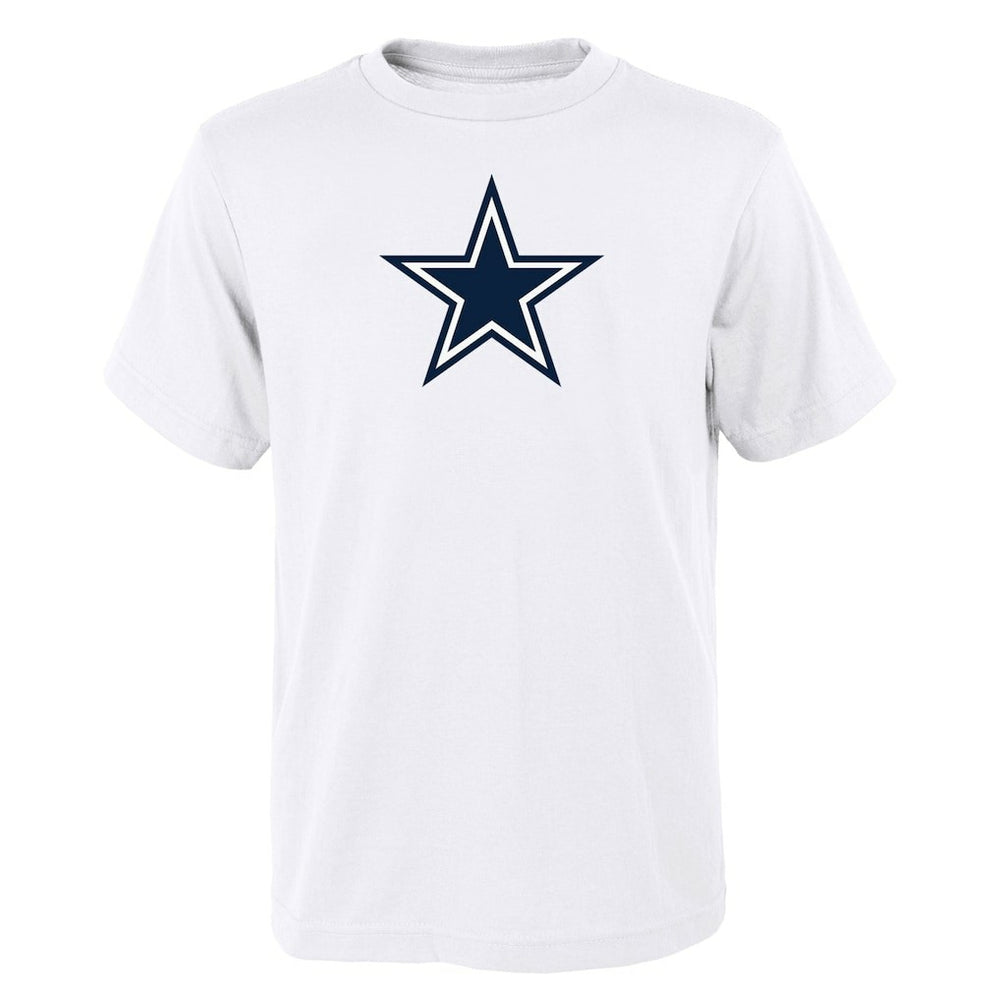 Dallas Cowboys Outerstuff Youth Primary Logo T-Shirt - White T-shirts
