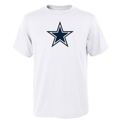 Dallas Cowboys Outerstuff Youth Primary Logo T-Shirt - White T-shirts