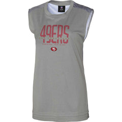 San Francisco 49ers Women's No Sweat Tank Top - Gray Tops
