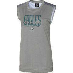 Philadelphia Eagles Women's No Sweat Tank Top - Gray Tops