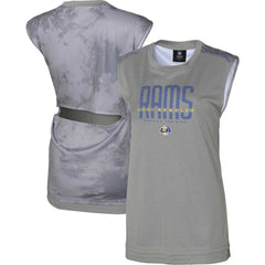 Los Angeles Rams Women's No Sweat Tank Top - Gray Tops