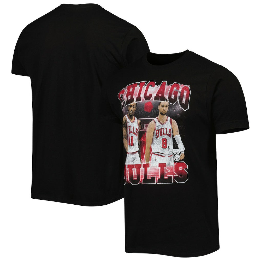 DeMar DeRozan & Zach LaVine Chicago Bulls Stadium Essentials Unisex Player Duo T-Shirt Black outlet