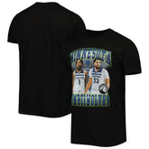 Anthony Edwards & Karl-Anthony Towns Minnesota Timberwolves Stadium Essentials Unisex Player Duo T-Shirt Black outlet