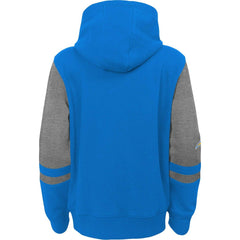 Los Angeles Chargers Preschool Stadium Color Block Full-Zip Hoodie - Powder Blue Hoodies