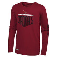 Arizona Cardinals Impact Long Sleeve T-Shirt - Cardinal T-shirts