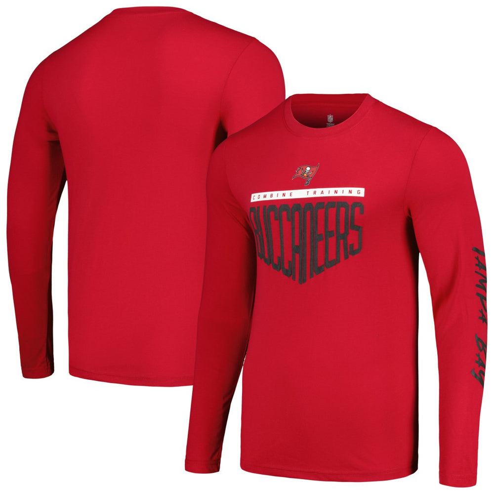 Tampa Bay Buccaneers Impact Long Sleeve T-Shirt - Red T-shirts