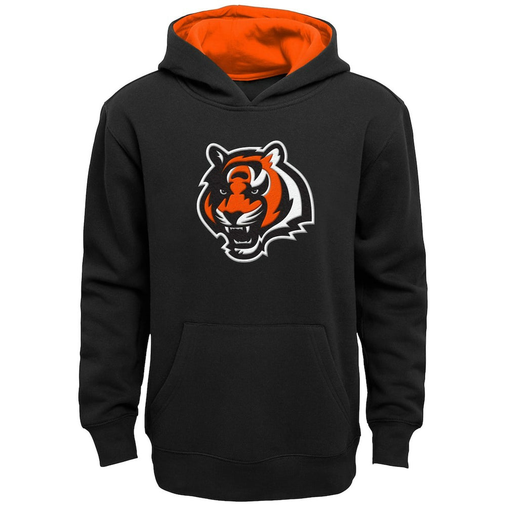 Cincinnati Bengals Outerstuff Preschool Prime Pullover Hoodie - Black Hoodies