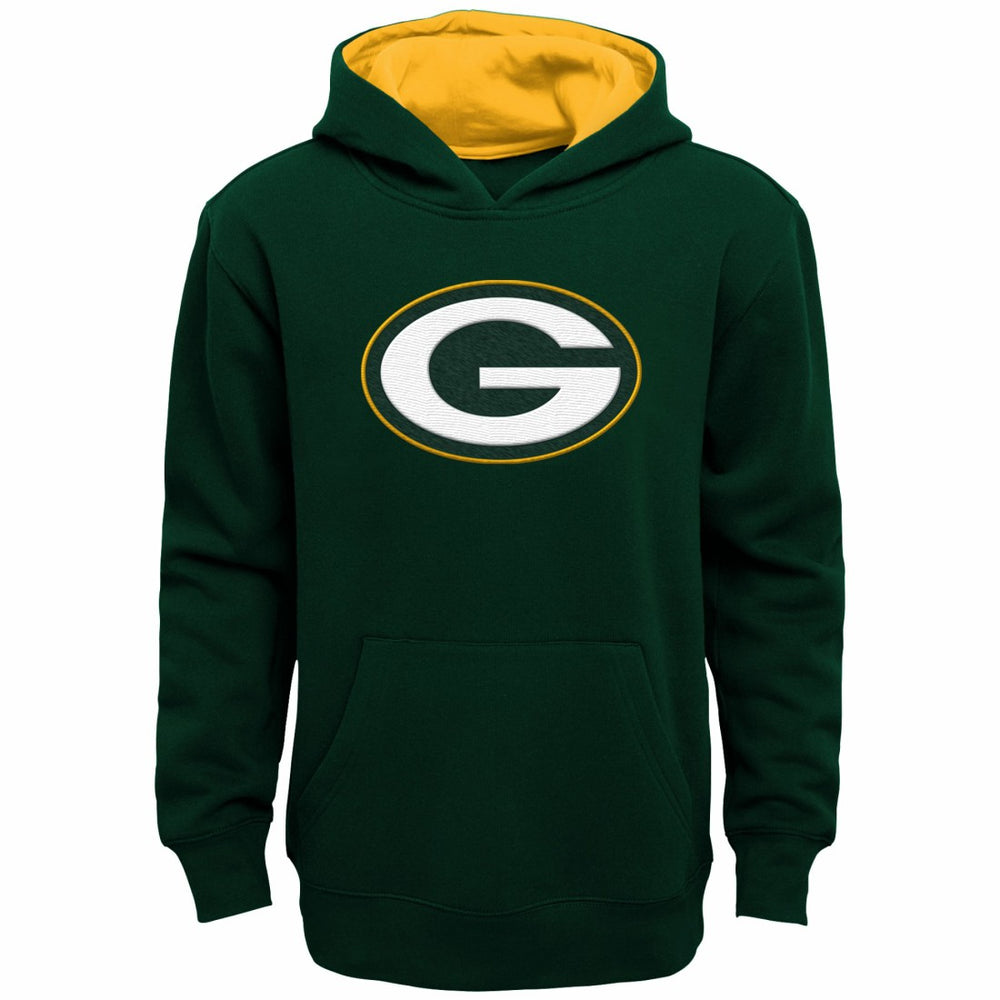 Green Bay Packers Outerstuff Preschool Prime Pullover Hoodie - Green Hoodies
