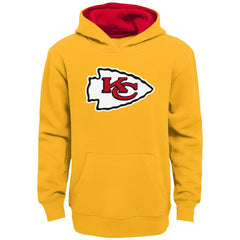 Kansas City Chiefs Youth Prime Pullover Hoodie - Gold Hoodies