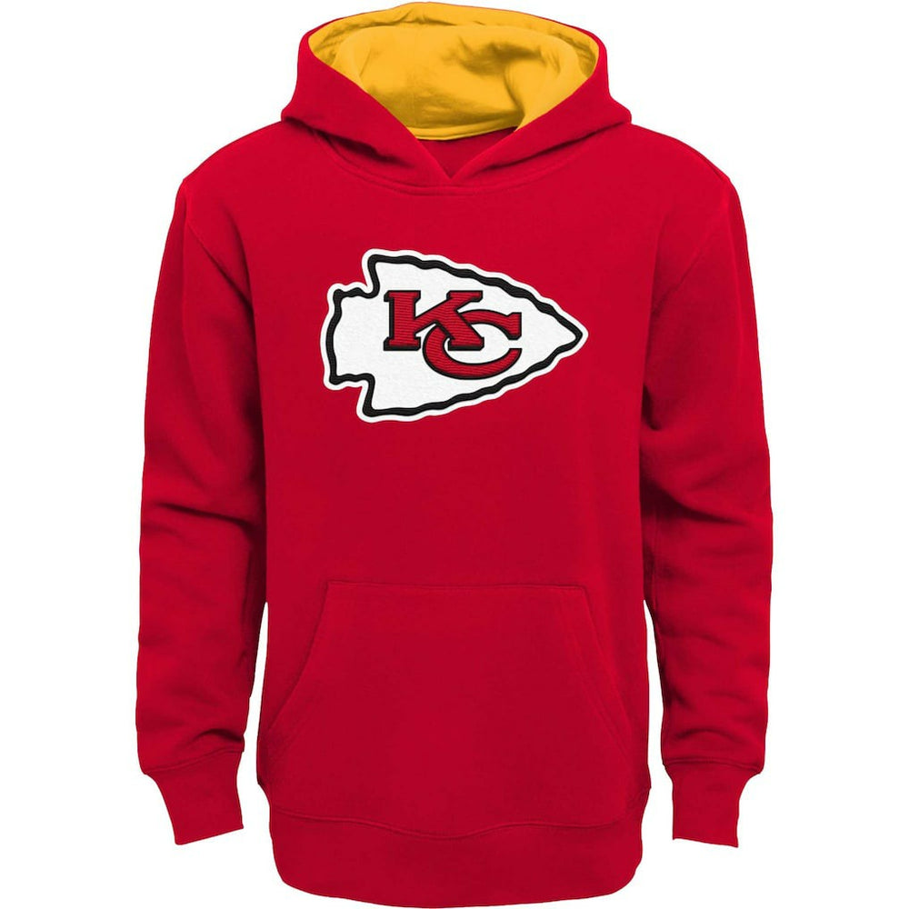 Kansas City Chiefs Youth Prime Pullover Hoodie - Red Hoodies