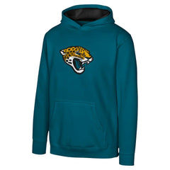 Jacksonville Jaguars Youth Prime Pullover Hoodie - Teal Hoodies