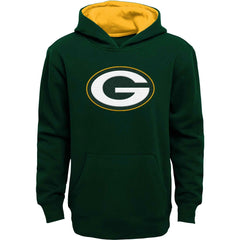 Green Bay Packers Youth Prime Pullover Hoodie - Green Hoodies