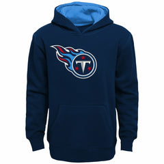 Tennessee Titans Youth Prime Pullover Hoodie - Navy Hoodies