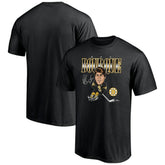 Ray Bourque Boston Bruins Player Caricature T-Shirt - Black | US 5192691