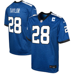 Jonathan Taylor Indianapolis Colts Youth Game Jersey - Royal Jerseys