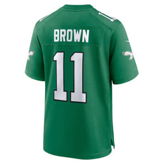 A.J. Brown Philadelphia Eagles Youth Game Jersey - Kelly Green Jerseys