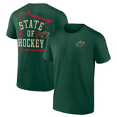 Minnesota Wild Territorial T-Shirt - Green | US 5194604