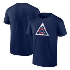 Colorado Avalanche Alternate Team Logo T-Shirt - Navy | US 5196930
