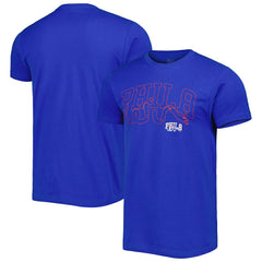 Philadelphia 76ers Stadium Essentials Unisex Element Logo Pop T-Shirt Royal