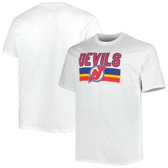 New Jersey Devils Fanatics Big & Tall Special Edition 2.0 T-Shirt - White | US 5197740
