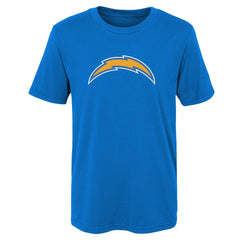 Los Angeles Chargers Preschool Primary Logo T-Shirt - Powder Blue T-shirts