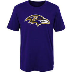 Baltimore Ravens Preschool Primary Logo T-Shirt - Purple T-shirts