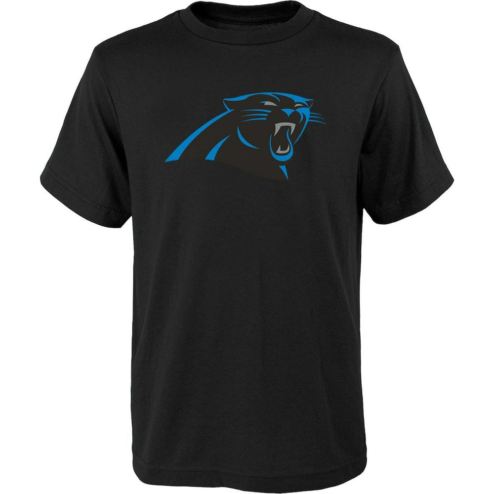 Carolina Panthers Outerstuff Youth Primary Logo T-Shirt - Black T-shirts