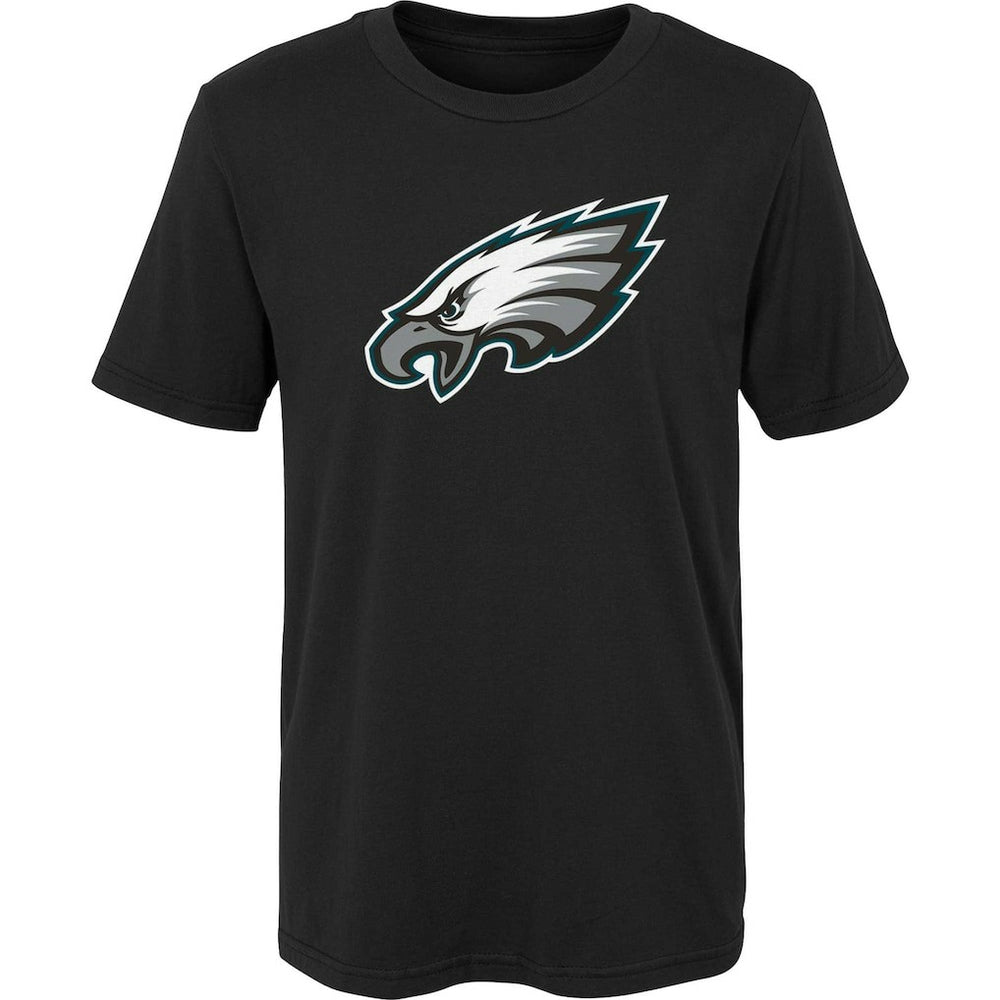 Philadelphia Eagles Outerstuff Youth Primary Logo T-Shirt - Black T-shirts