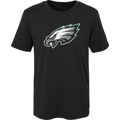 Philadelphia Eagles Outerstuff Youth Primary Logo T-Shirt - Black T-shirts