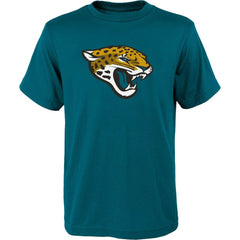 Jacksonville Jaguars Outerstuff Youth Primary Logo T-Shirt - Teal T-shirts