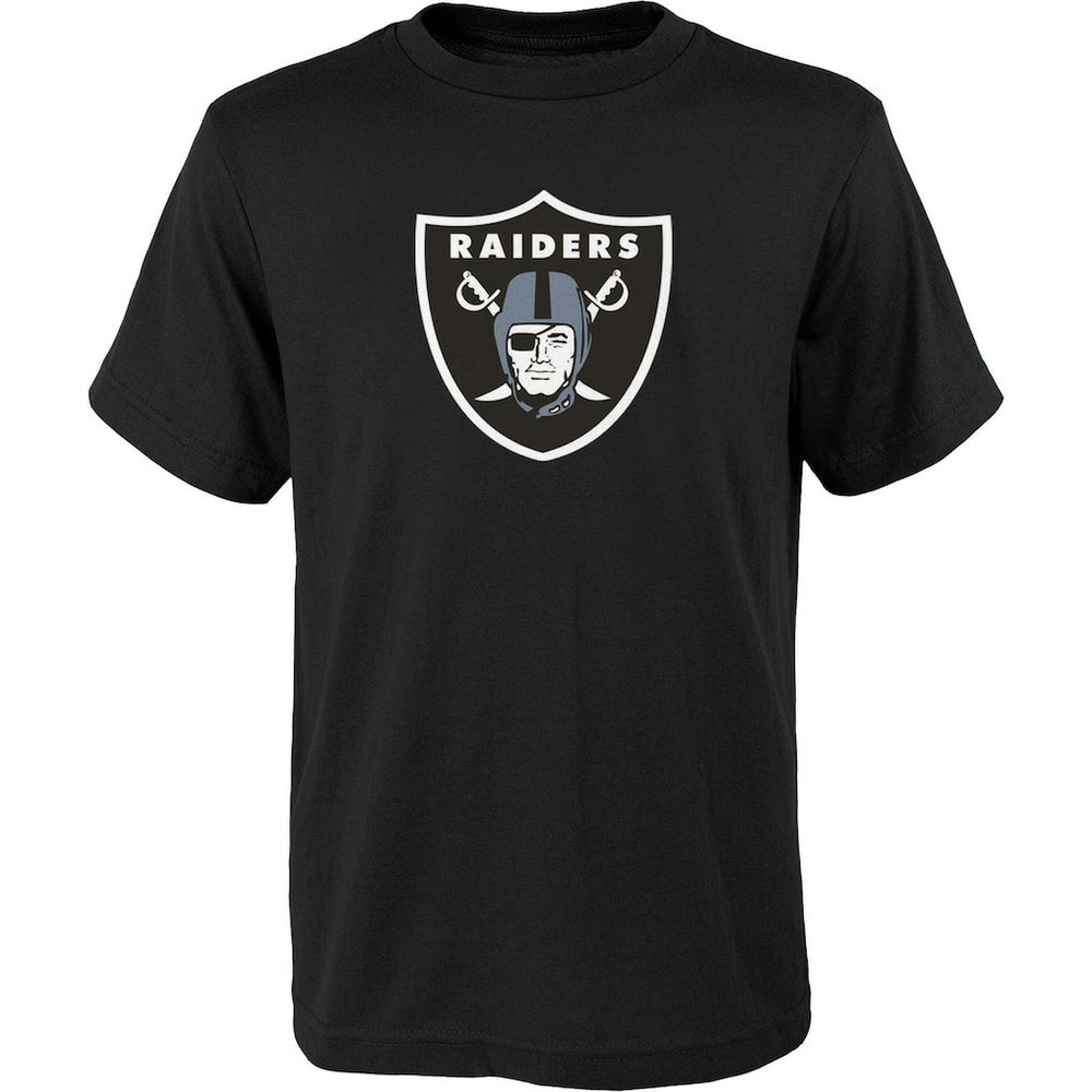Las Vegas Raiders Outerstuff Youth Primary Logo T-Shirt - Black T-shirts