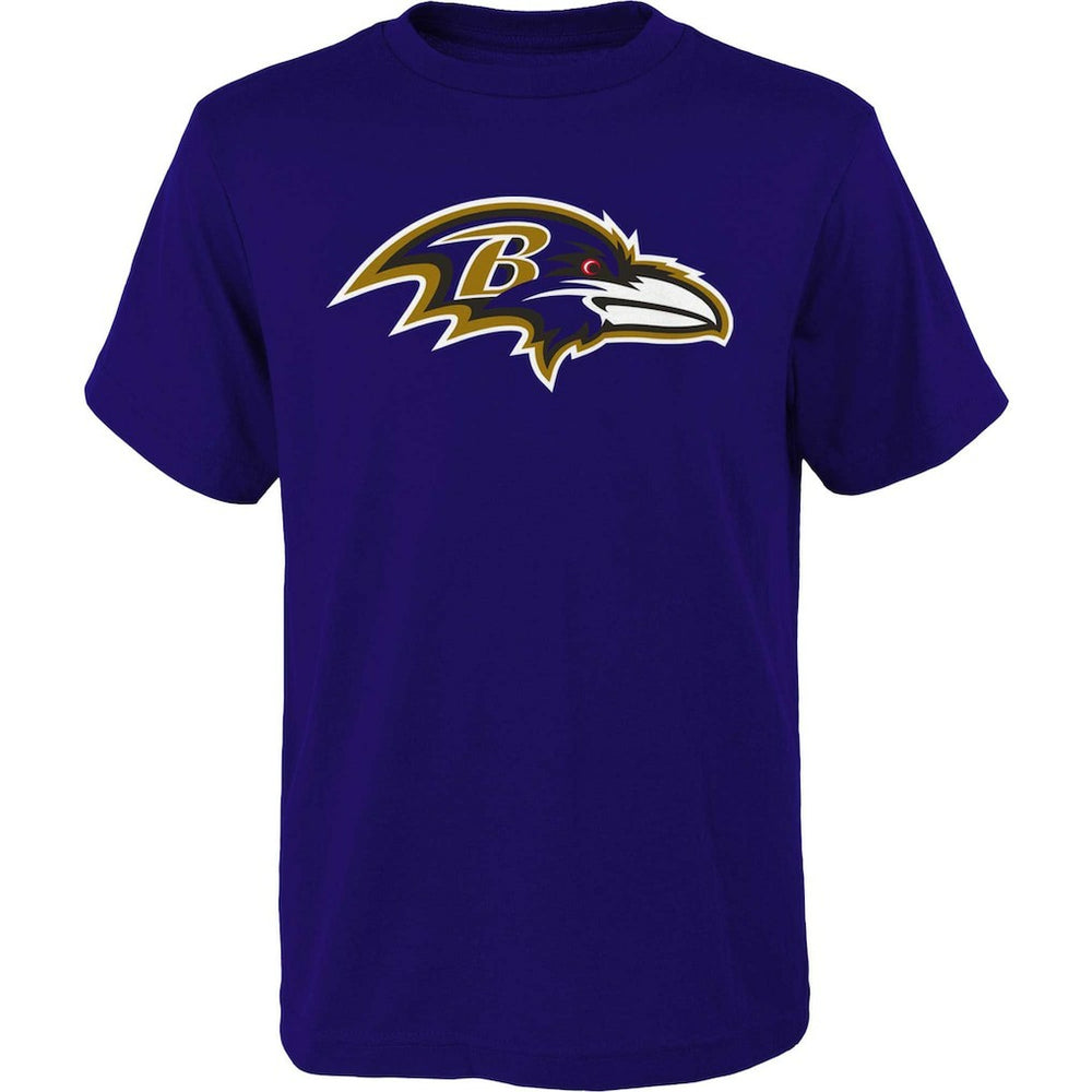 Baltimore Ravens Outerstuff Youth Primary Logo T-Shirt - Purple T-shirts