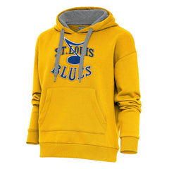 St. Louis Blues Antigua Special Edition 2.0 Victory Pullover Hoodie - Gold | US 5205624