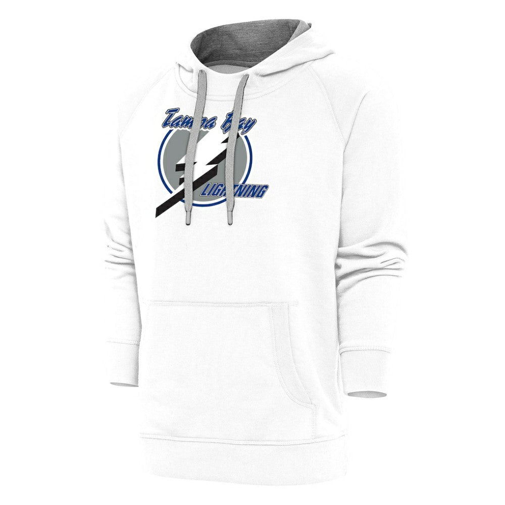 Tampa Bay Lightning Antigua Special Edition 2.0 Victory Pullover Hoodie - White | US 5205625