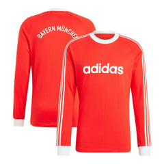 Bayern Munich Originals Energy Drop '70s Long Sleeve Jersey Red - Adidas online