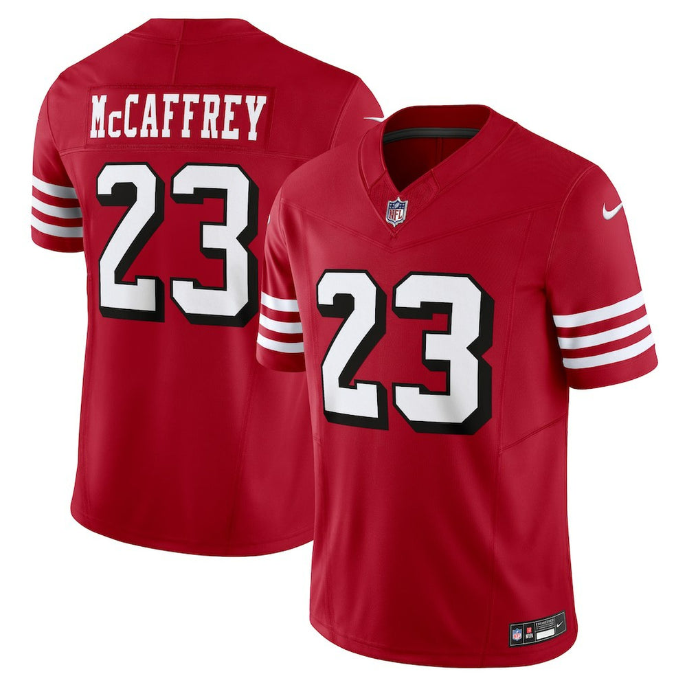 Christian McCaffrey San Francisco 49ers Vapor F.U.S.E. Limited Jersey - Scarlet Jerseys