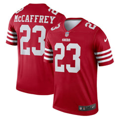 Christian McCaffrey San Francisco 49ers Legend Player Performance Top - Scarlet Tops