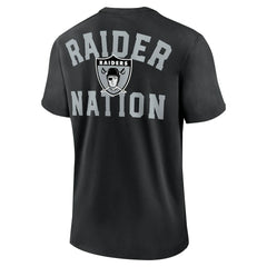 Las Vegas Raiders Rewind Slogan T-Shirt - Black T-shirts