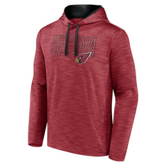Arizona Cardinals Hook and Ladder Pullover Hoodie - Heather Cardinal Hoodies