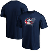 Columbus Blue Jackets Primary Logo T-Shirt - Navy | US 5228830
