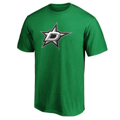 Dallas Stars Primary Logo T-Shirt - Kelly Green | US 5228831