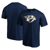 Nashville Predators Primary Logo Team T-Shirt - Navy | US 5228836