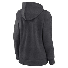 Dallas Stars Women's Primary Logo Pullover Hoodie - Charcoal | US 5231739