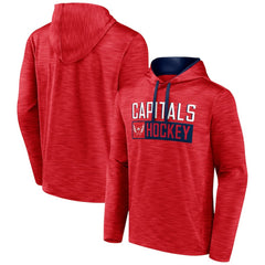 Washington Capitals Fanatics Close Shave Pullover Hoodie - Heather Red | US 5232463