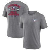 Columbus Blue Jackets Fanatics Winger Tri-Blend T-Shirt - Heather Gray | US 5236736