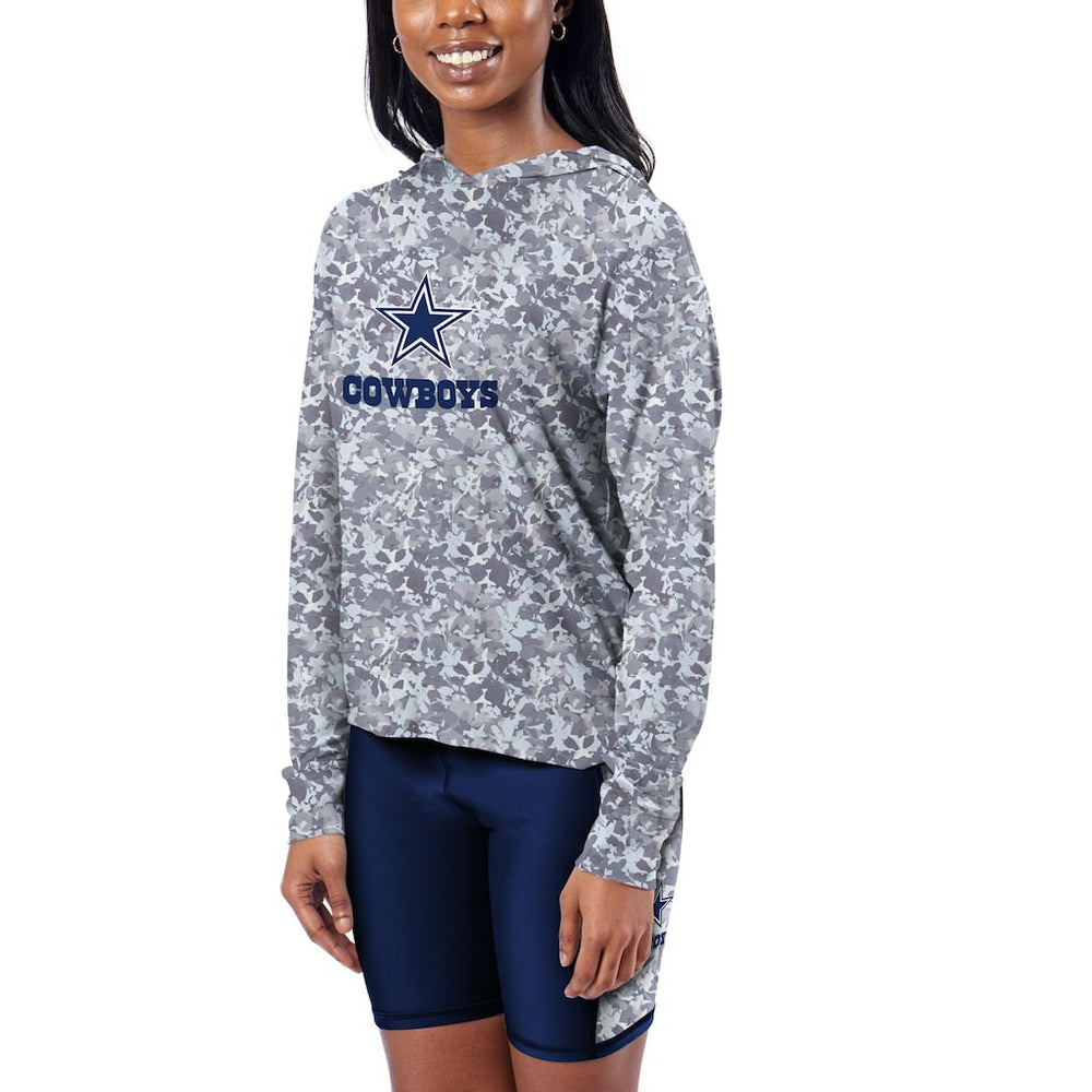 Dallas Cowboys Certo Women's Session Pullover Hoodie - Navy Hoodies